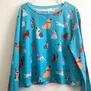 Disney Dogs Pajama Top